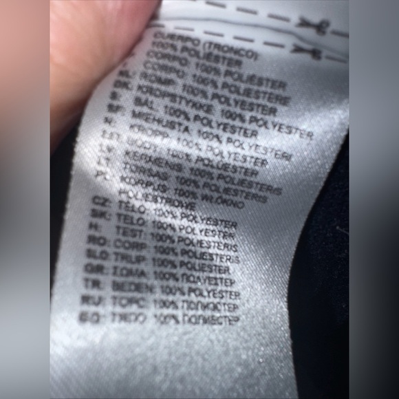 Adidas‎ Climate large Mock 1/4 Zip Navy Blue OKC Oklahoma Thunder - Picture 5 of 5